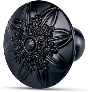 16 Pack Black Cabinet Hardware Knobs,1.4" Round Matte Black Kitchen Handles for Cabinets and Drawers Drawer Pulls and Knobs