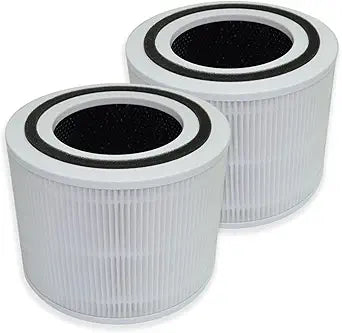 PUREBURG Replacement Filter Compatible with MaxLite AP215SF1 & AP215SF2 Air Purifiers, 2-Pack H13 HEPA Activated Carbon 3-Stage Filtration