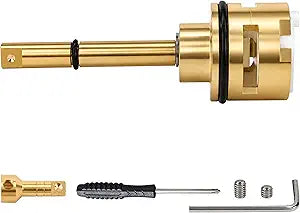 RP71718 3-Function Non-Shared Diverter Cartridge Compatible with Delta Faucet diverter valve body R11000 and integrated valve body R22000 or R22000-WS, Tools Included for Easy Replacement, Brass