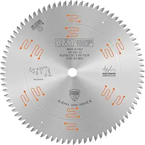 CMT Orange Tools 281.681.10 - Laminated&Chipboard Circular Saw Blade HW D=10 B=5/8 Z80 K=0.126 P=0.087 a=-3