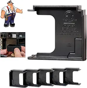 Rack-A-Tiers BusGuard (5 Pack) Breaker Blank for Type THQL, BR, QP, HOM & CHOM - ETL Listed Panelboard Filler Plate, Electrical Panel Filler Plate, Breaker Cover (#79810)