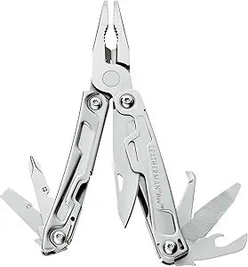 LEATHERMAN, Rev Pocket Size Multitool with Package Opener and Screwdrivers, Stainless Steel
