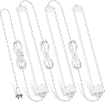 3 Pack Plug in Under Cabinet Lighting for Kitchen