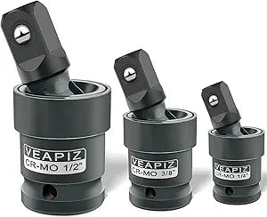 3Pcs Impact Universal Joint Socket Swivel Set
