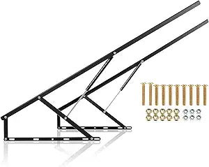 Dyna-Living 4.6FT Bed Lift Mechanism 176.4lbs-264.6lbs Load Capacity Pneumatic Gas Spring for Storage Bed Box or Sofa Bed