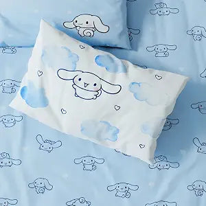 Cinnamoroll Bedding Super Soft Cozy Microfiber 3 Piece Twin Sheet Set, (Officially Licensed Product) by Franco