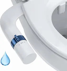 Bidet Attachment For Toilet, Non Electric Dual Nozzle Bathroom Sprayer