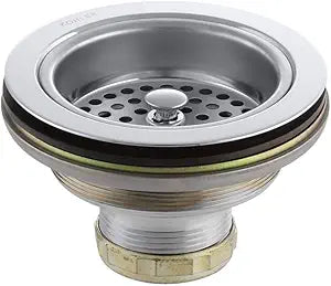 KOHLER 8799-CP Duostrainer Sink Strainer, Sink Drain and Strainer Basket, Less Tailpiece, Polished Chrome