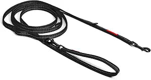 EzyDog Vario 6 Multi-Function Dog Leash (Lite, Black)