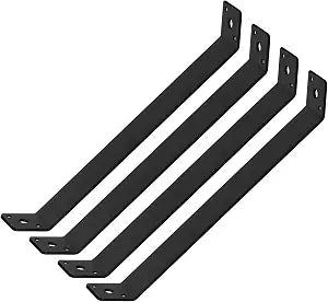 4 Pack 13-3/4" x 1-1/2" 45-Degree Angle Bracket for Post