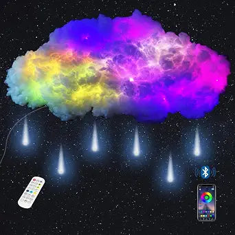 ZOKON 3.93Ft/1.2M Big Cloud Rain Lightning Kit