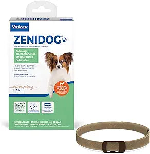 Virbac ZENIDOG Long-Acting Collar for Dogs | Calming Pheromone Collar for Stress Relief - Pup/Small Dog - Lasts up to 3 Months