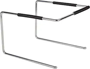 Winco 6 1/2" Chrome-plated Steel Pizza Pan Stand Medium