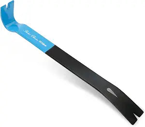 Bates- Flat Pry Bar, 15 Inch, Carbon Steel Crow Bars Tool for Woodworking, Prying, Lifting, Pulling
