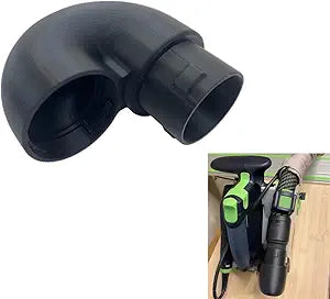 3D Printing Upgraded Track Saw Hose Elbow Connector180 Degree-to 36mm,27mm Hose -Compatible with Fes-tool TrackSaw TS55,TSC55,TS60