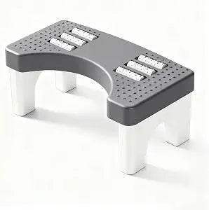 Toilet Stool Squat Adult with Foot Massage,Poop Stool for Bathroom,Anti Slip Toilet Step for Bathroom