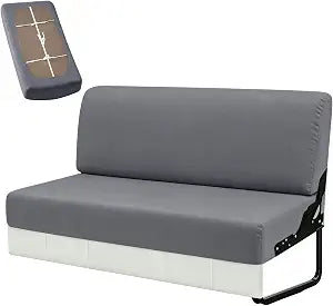 RV Couch Covers for Sofa Bed,2Piece Waterproof Jackknife Sleeper Sofa Cover