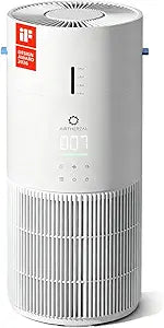 Airthereal 2-in-1 Air Purifier & Humidifier Combo for Large Room up to 1200 ft┬▓, 3-Stage Filters, Air Quality Monitor and Quiet Sleep Mode, Evaporative Humidifier with Hygrometer, iF Design Award 2026