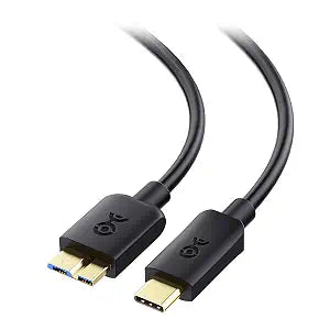 Cable Matters 10Gbps USB C to Micro USB 3.0 Cable, Micro B to USBC, 3.3ft