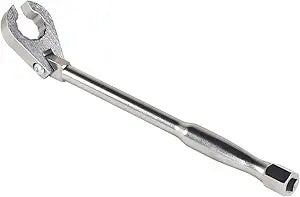 OTC 6500 Flexi-Head O2 Sensor Wrench - Flexible Head Design and Compatibility with Extensions and Wrenches Makes Removing Stubborn 7/8" Oxygen Sensors Easier