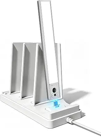 EZVALO Charging Station for Under Cabinet Lighting, Charging Base Compatible with MCGOR, Gritin, 3 USB-C Ports(Adapter Not Included)