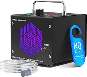 Medvoe 0zone Generator for Water & Air - O3 Air Purifier for Home & Car, Ozone Machine Odor Removal for Smoke & Pet (Black)