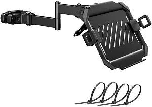 PUTORSEN Laptop Pole Mount Tray  Universal Full Motion Arm Holder with Removable 75mm & 100mm VESA Plate, Fits 1218 Inch, Black