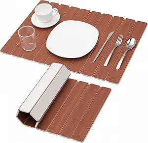 Large Stone Dish Drying Mat For Kitchen Counter | Non-Slip, Super Absorbent Diatomaceous Dish Dry Mat | Rollable Stone Drying Mat For Kitchen Counter, Heat-Resistant, Easy to Clean, Warm Walnut Color