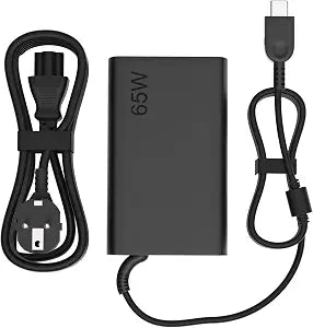 Slim 65W Lenovo Laptop Charger & Universal Type C Fast Power Adapter