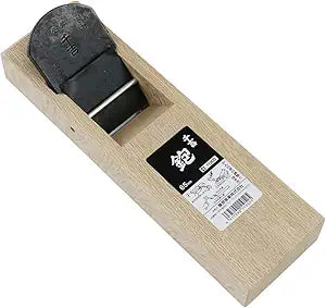Senkichi Flat Plane with Base Blade Width 2.6 inches (65 mm), For Wood Sharpening, Steel Included, Depth 2.7 x Height 10.8 x Width 3.2 inches (6.9 x 27.5 x 8.2 cm)