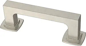 Franklin Brass Parow (10-Pack) Cabinet Handles 3' Hole Center Satin Nickel Kitchen Drawer Pulls Dresser, Furniture Hardware P41769K-SN-B1