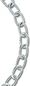 Koch 728926 2/0 by 120-Feet Passing Link Chain, Zinc Plated