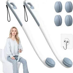 Toilet Aids for Wiping Bottom, 2-Pack Butt Wiper for Men, Women
