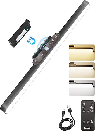 Ensenior 4W Motion Sensor Rechargeable Light Bar, Closet Lights