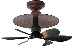 20.4" Intelligent Ceiling Fan light 3-Color 3000 K-6500 K, Fan light With light Suitable For living Room, Terrace, Kitchen and Bathroom lighting Kit