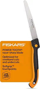 Fiskars 10" Folding Pruning Saw with Dual Position Locking Blade
