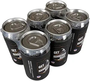 Get Hammered Nails (6-Pack) 3.5" Polished Common Nails in Beer Cans  Premium Hammerschlagen Game Nails for Wood  Unique Funny Gag Gift for Groomsmen, Father's Day & DIY Handymen