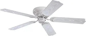 Westinghouse 7217200 Contempra 48-Inch Indoor/Outdoor Ceiling Fan, White Finish