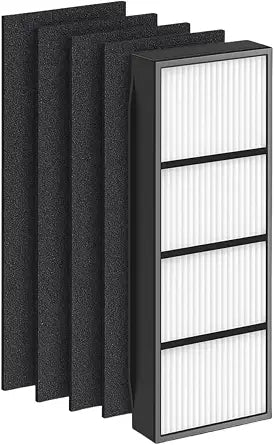 Nispira V-HEPA Replacement Filter Compatible with Finn Air Purifier OVHT9908 Part RFT9908. 1 Set