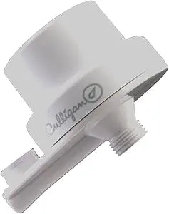 Culligan ISH-100 Inline Showerhead Filtration Attachment with Filter, 10,000 Gallon, White