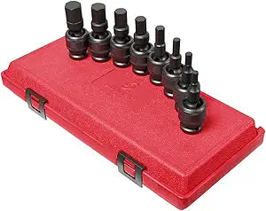 Sunex 2749 1/2-Inch Drive Metric Universal Hex Bit Driver Impact Socket