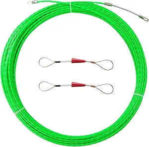 10M 33ft Fish Tape Cable Puller Kit 4mm PET Electrical Cable Puller Through Wall Wire Guide Device Threader Fish Cable Fastener
