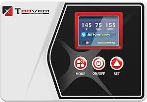 ARGENDON Remote Controller for Digital Humidity and Temperature, Included 26ft Cable Suitable for Argendon Shield 60/60P/85P, Guardian 60/60P, Guardian 85P Basement/Crawl Space Dehumidifier