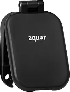 Aquor House Hydrant V2+ Premium Debris Cover, Stainless Steel Spigot Cover, Weather Protector, Compatible Hydrant V2+ Freeze-Proof Outdoor Faucet, Matte Black Stainless Steel