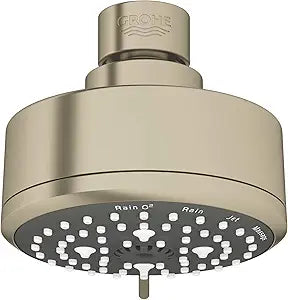 GROHE Tempesta Cosmopolitan 100 Shower Head, Brushed Nickel