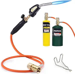 Propane Torch Hose Kit, Mapp Gas Torch 3600 Soldering Welding Torch