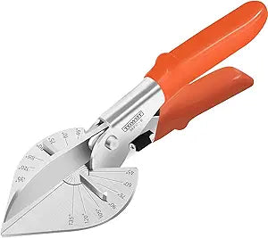 TOWOT Sharp Multi Angle Miter Shear Cutter, Adjustable at 45 To 135 Degree With Safety Lock Hand Tools for Cutting Plastic, PVC and Molding Trim