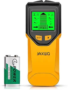 Stud Finder Wall Scanner - 5 in 1 Stud Finder Tool w/Smart Chip and HD LCD Display, Stud Detector Beam Finders for the Center and Edge of Wood AC Wire Metal Studs Joist Pipe