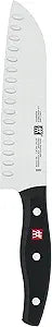 ZWILLING TWIN Signature 7-inch Hollow Edge Santoku Knife