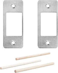 Deadbolt Restorer Strike Plate Large Version, 2-3/4" x 1-1/8"